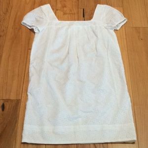 Vince White Eyelet Dress - Size 4